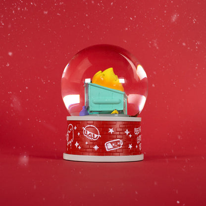 100% Soft - Dumpster Fire Snow Globe - NEW!