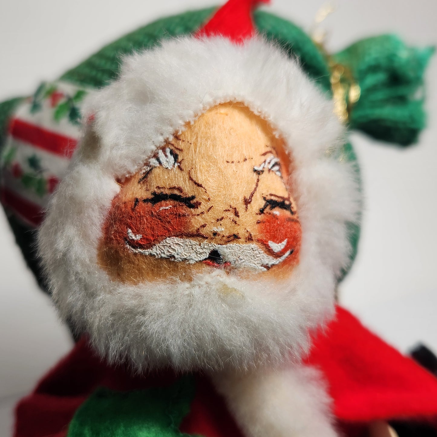 Annalee Mobilitee Dolls - Santa Claus Doll with Sleigh 1979