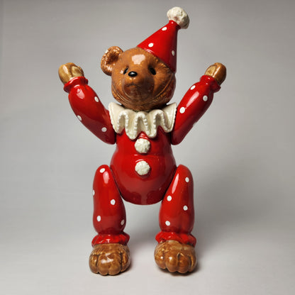 Schmid - Gordon Fraser - Jester Clown Bear Music Box 1983