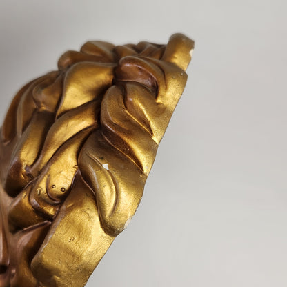 Ucagco - Comedy and Tragedy Gold Theater Masks Set of 2