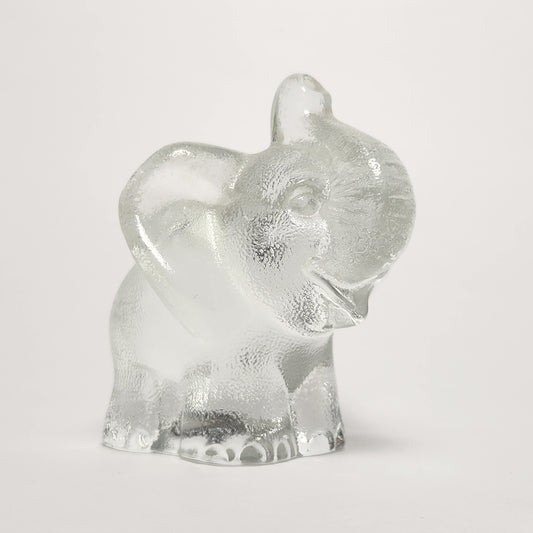 Goebel - Lead Crystal Elephant Figurine 1980s