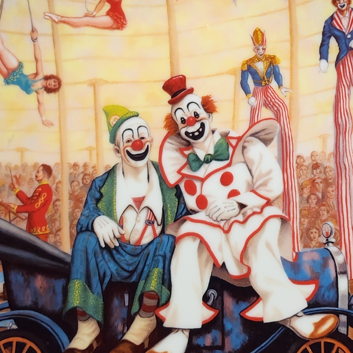 Ringling Bros. - Franklin Moody - Barnum & Bailey Circus Clowns Collector Plate 1982 (NO COA)