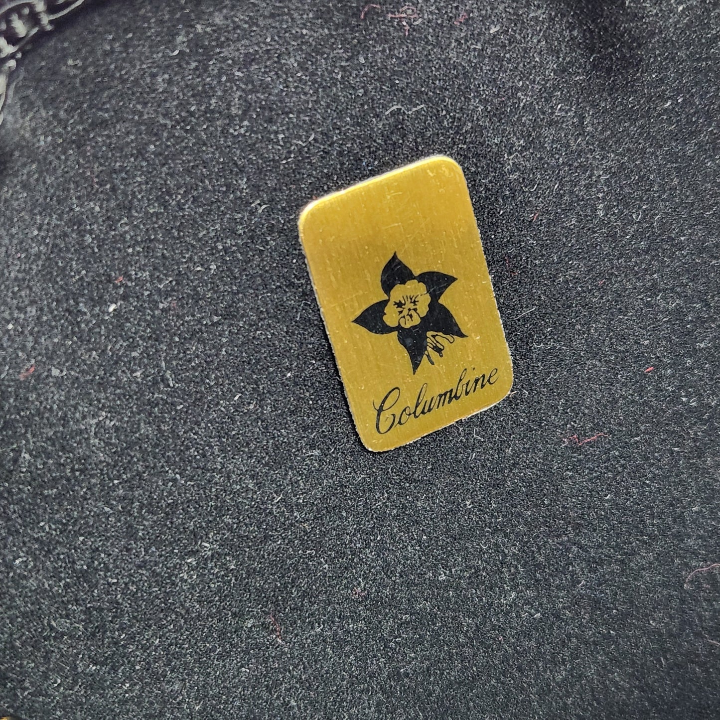 Columbine - Black Lion's Head Hard Shell Crossbody Bag