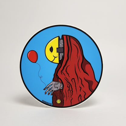 BANGcreated! - Stoic 4" Round Sticker