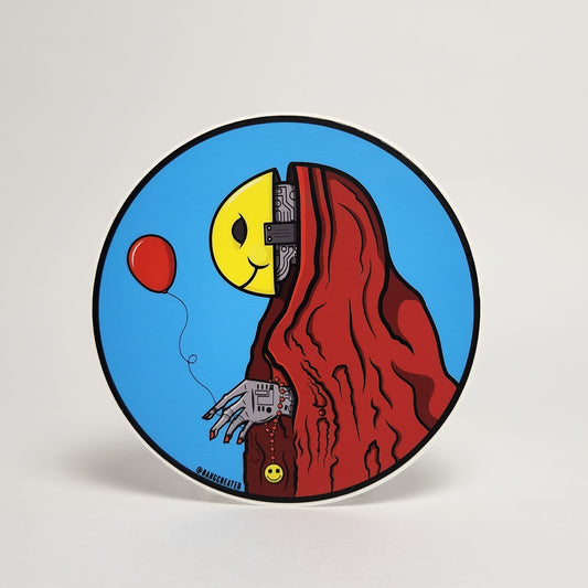 BANGcreated! - Stoic 4" Round Sticker