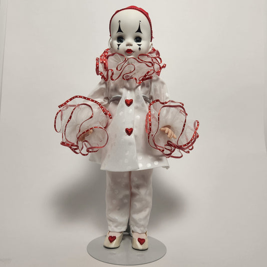 Madame Alexander - Vinyl Pierrot Sleepy Eye Doll 1990s