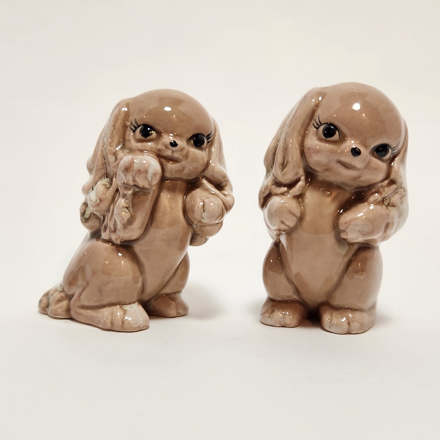 Tan Cocker Spaniels Salt and Pepper Shaker Set