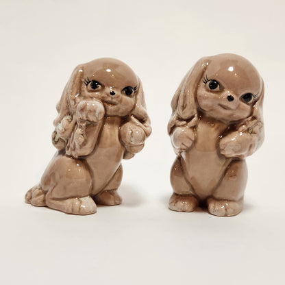 Tan Cocker Spaniels Salt and Pepper Shaker Set