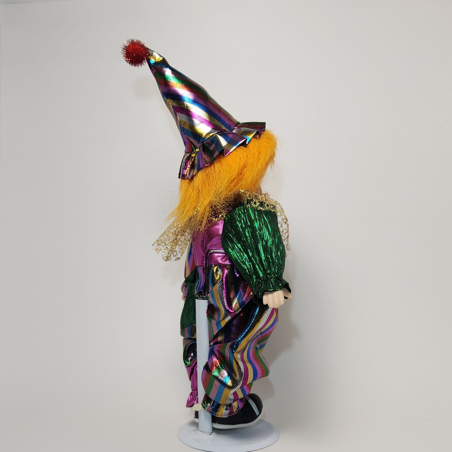 Collector's Choice - Porcelain Jester Doll with Stand