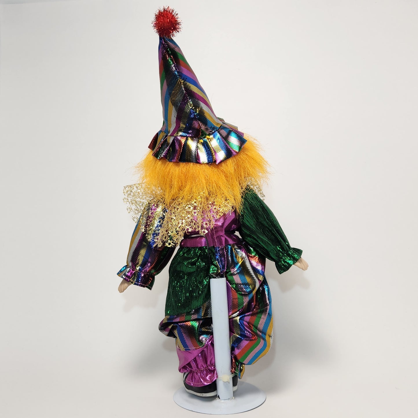 Collector's Choice - Porcelain Jester Doll with Stand