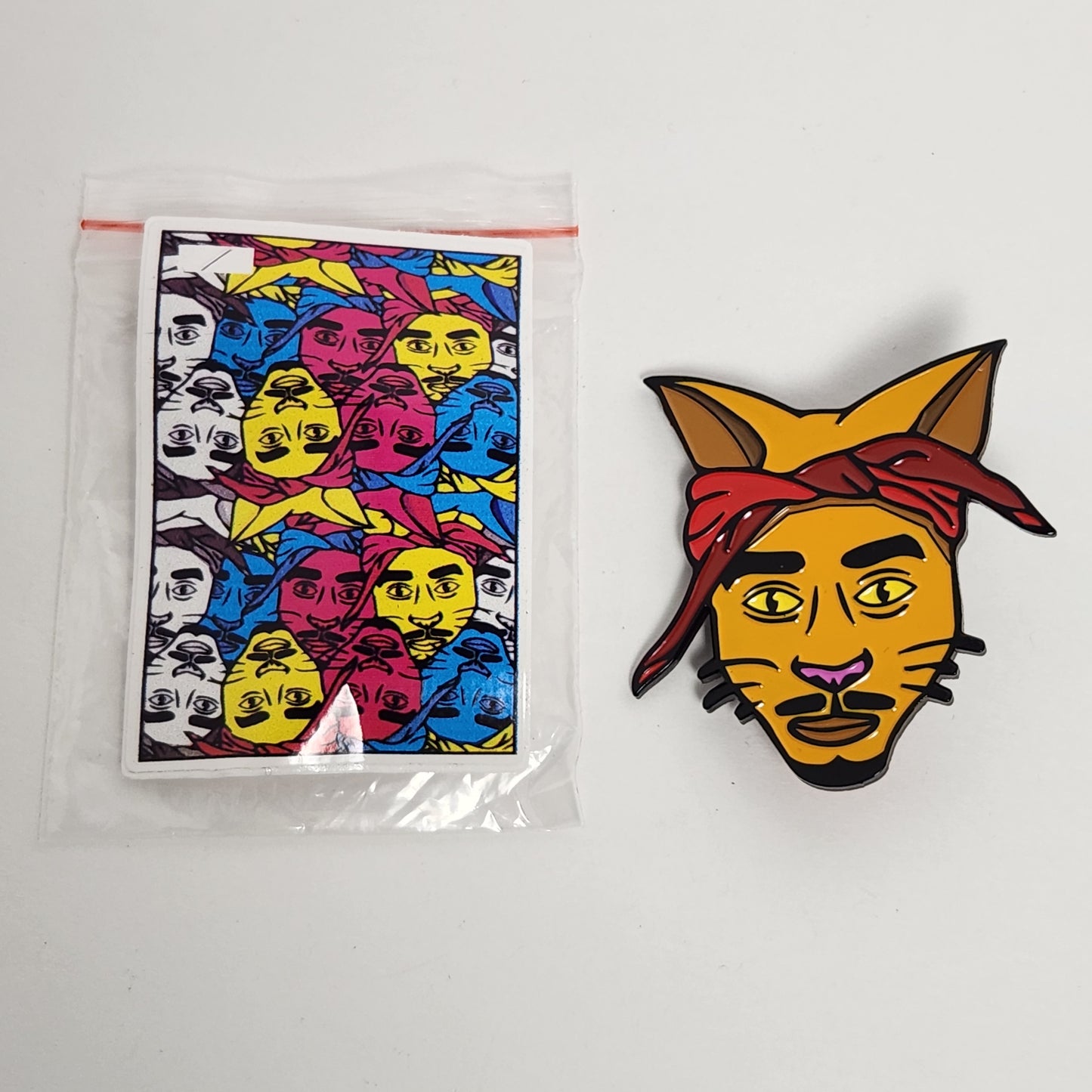 BANGcreated! - Tucat Shapurr 2" Enamel Pin
