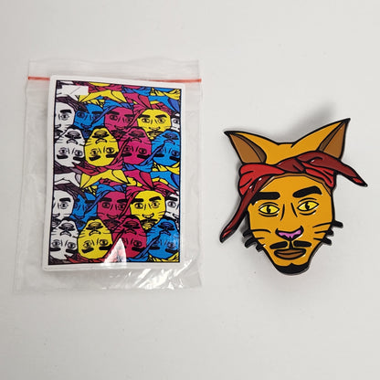 BANGcreated! - Tucat Shapurr 2" Enamel Pin
