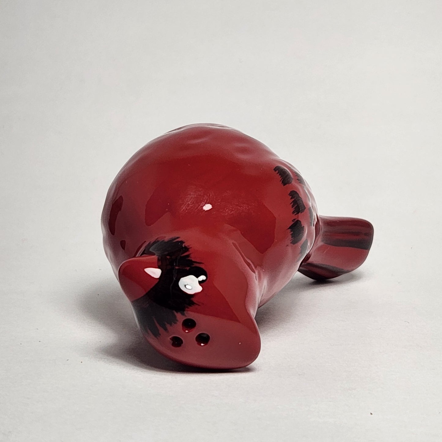 Ceramic Cardinals Salt and Pepper Shaker Set