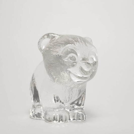 Goebel - Lead Crystal Bear Figurine 1980s