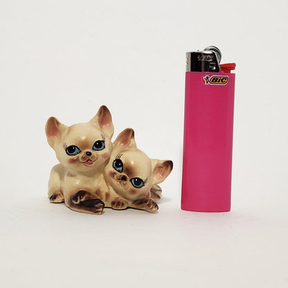 Josef Originals - Porcelain Siamese Kittens Figurine