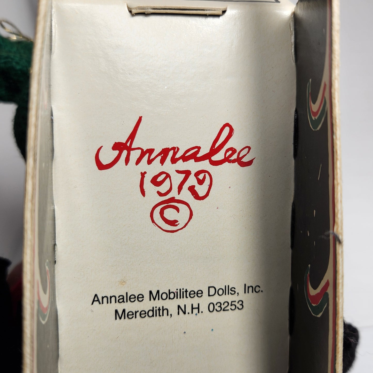 Annalee Mobilitee Dolls - Santa Claus Doll with Sleigh 1979