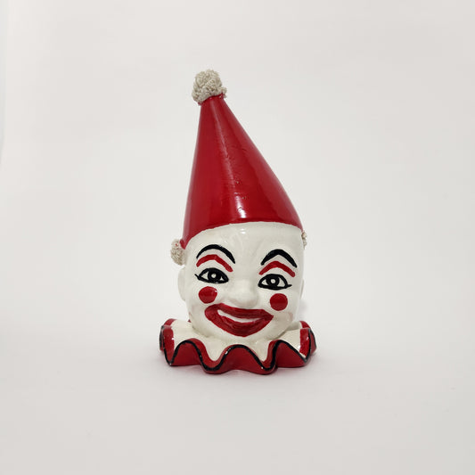 Napco - Spaghetti Clown Head Planter 1960s