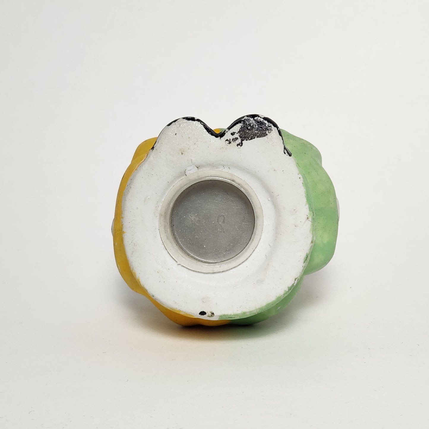 Ceramic Clown Bobblehead Coin Bank Figurine