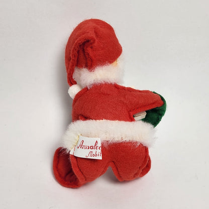 Annalee Mobilitee Dolls - Santa Claus Doll with Present 1981