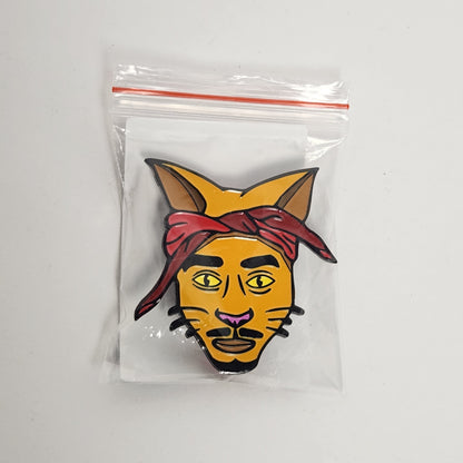 BANGcreated! - Tucat Shapurr 2" Enamel Pin
