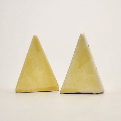 Ceramic Cheese Salt and Pepper Shaker Set