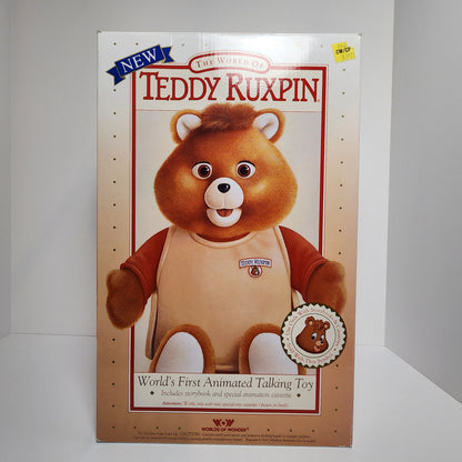 Worlds of Wonder - The World of Teddy Ruxpin Animated Talking Toy and Telephone (Bundle) 1990