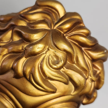 Ucagco - Comedy and Tragedy Gold Theater Masks Set of 2