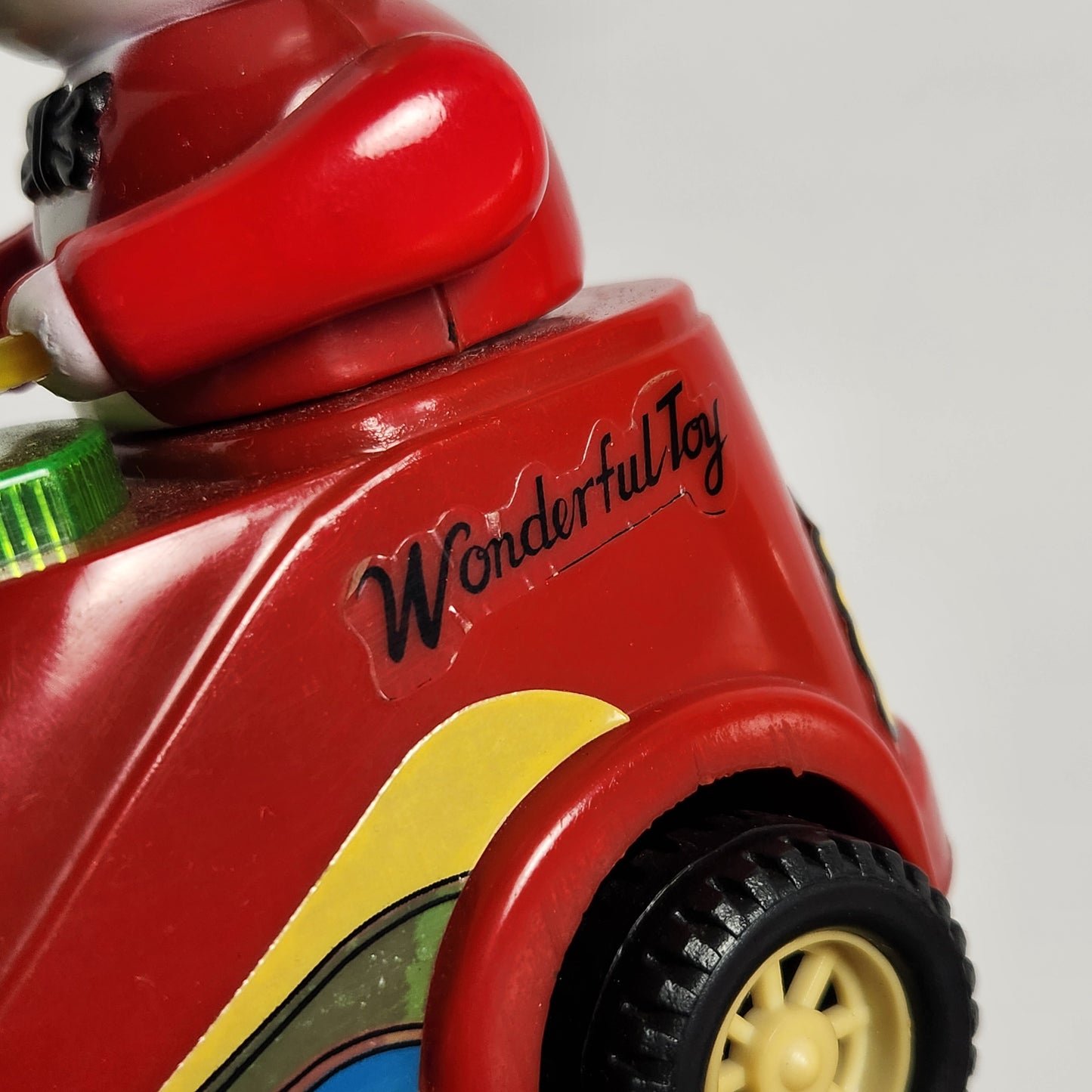 Motorized Light-Up Clown in Car Toy