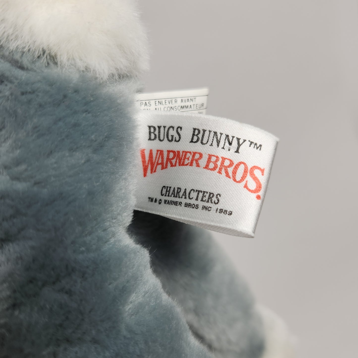 Warner Bros - 50th Birthday Bugs Bunny Plush 1989