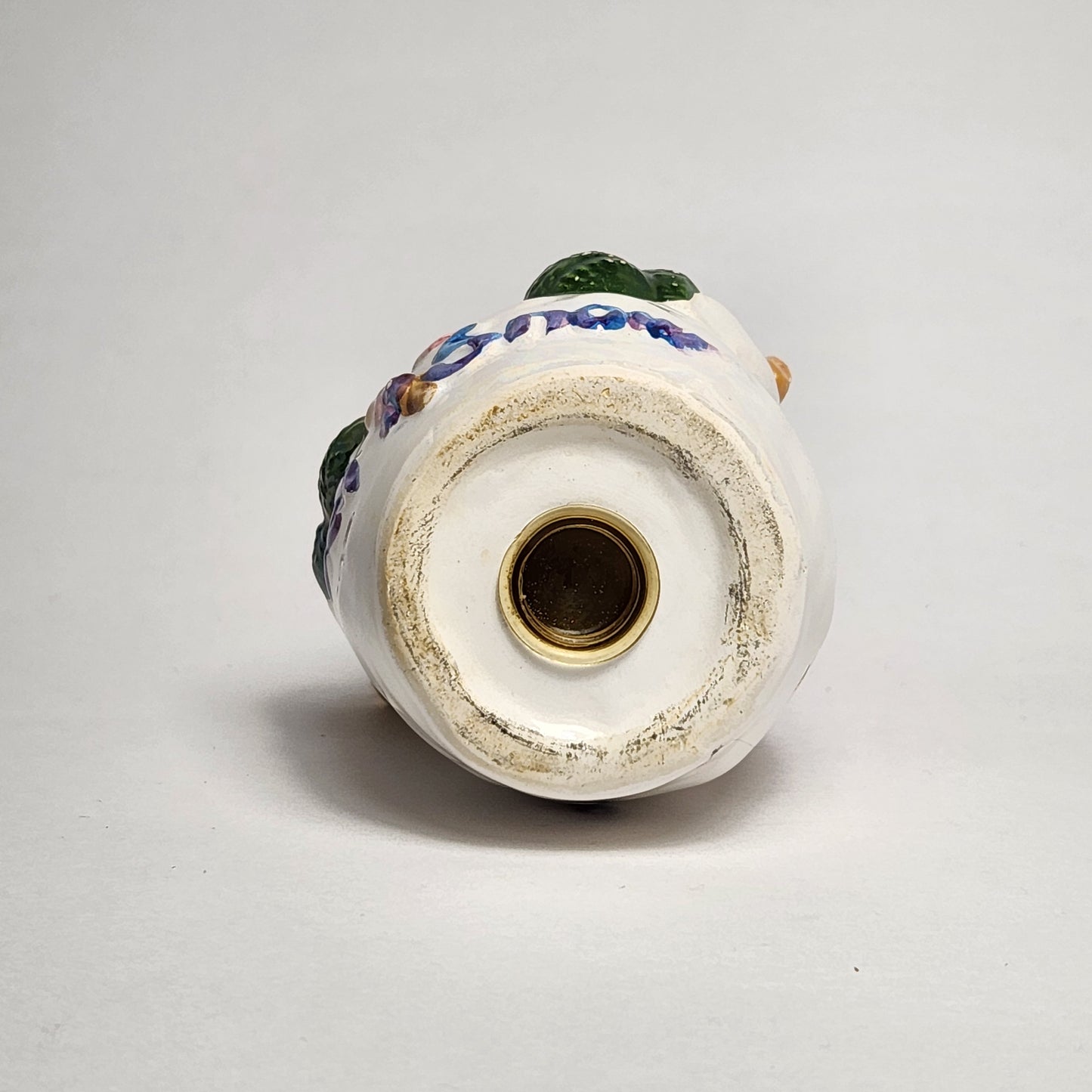 Iridescent Snowman Salt and Pepper Shaker Set