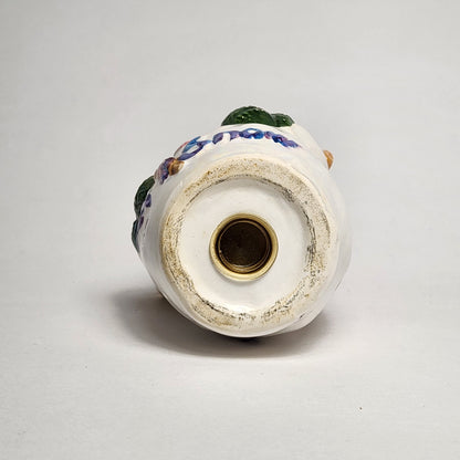 Iridescent Snowman Salt and Pepper Shaker Set