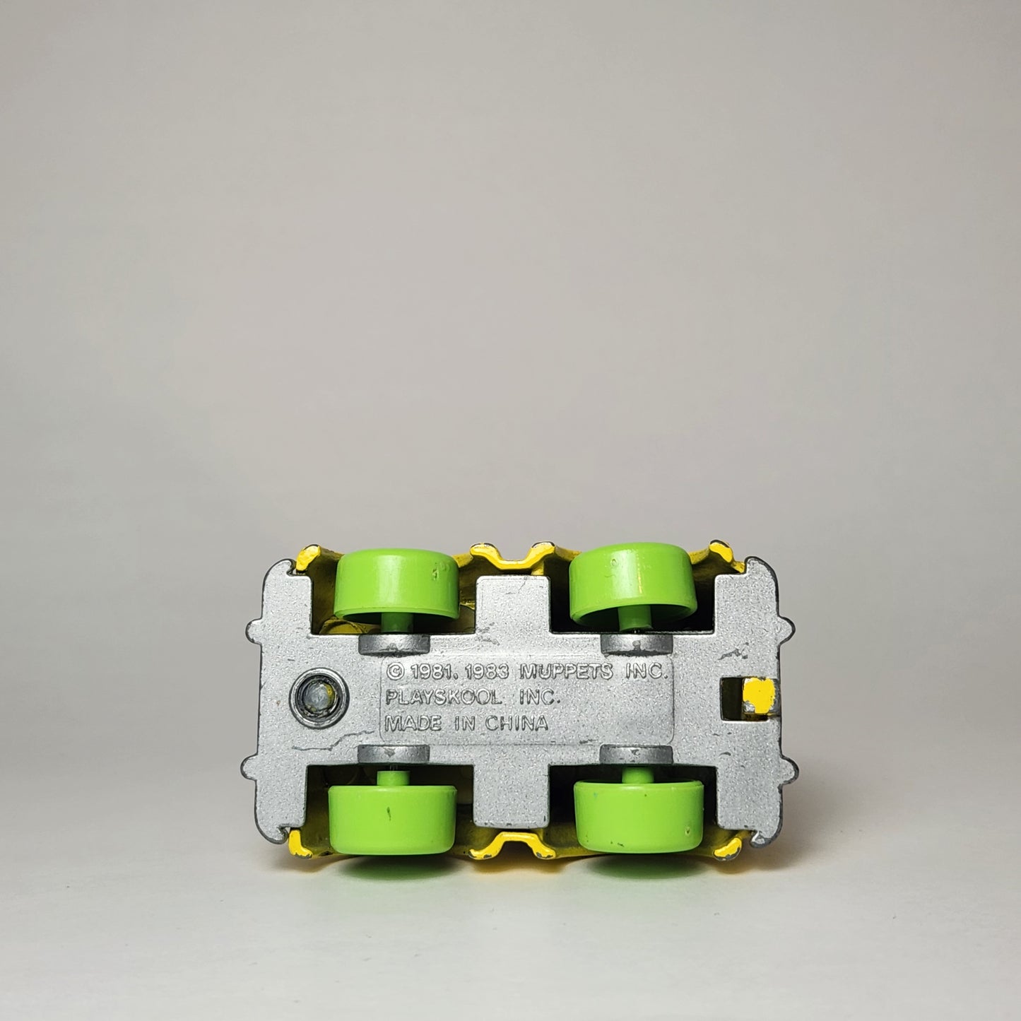 Playskool - Sesame Street Die Cast Car Bert School Bus 1983