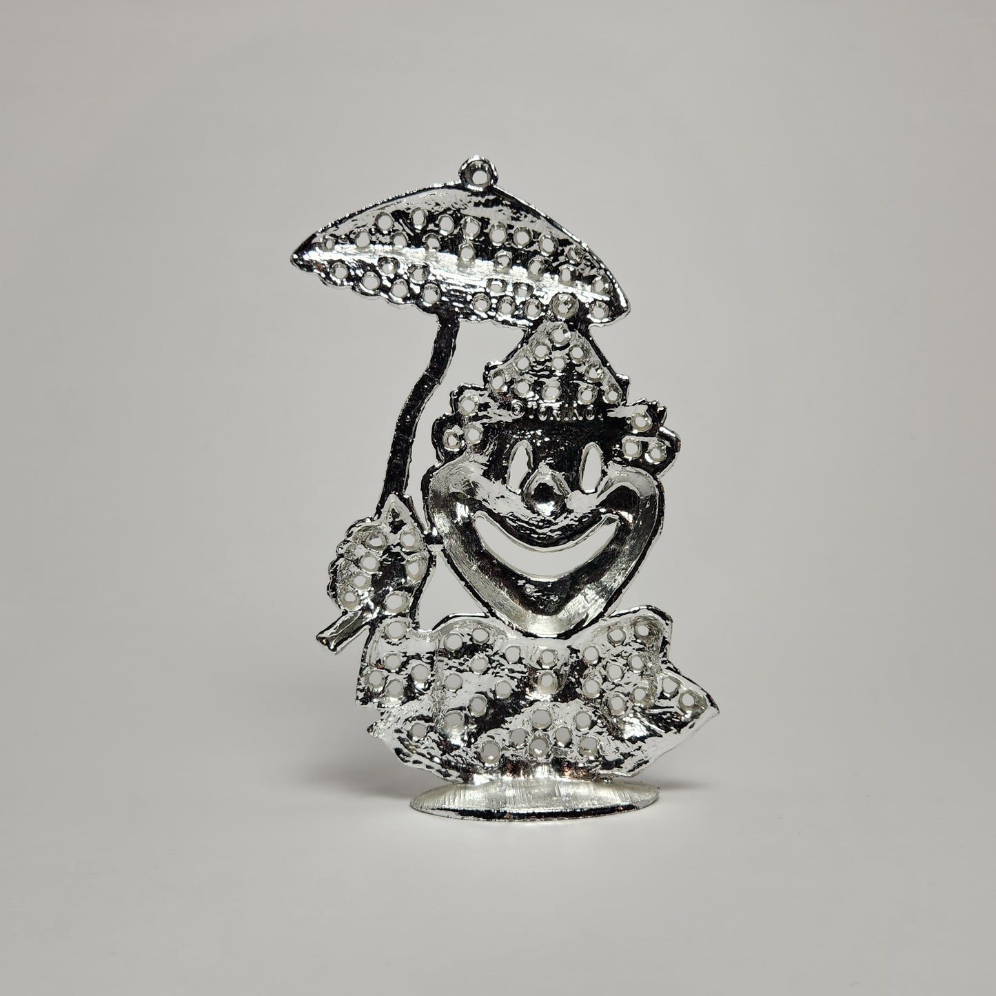 Torino - Metal Clown Earring Holder 1970's