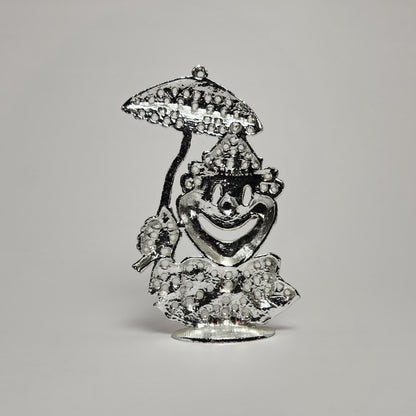 Torino - Metal Clown Earring Holder 1970's
