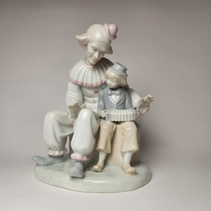 George Good Co. - Porcelain "Gaylord" Accordion Clown Figurine