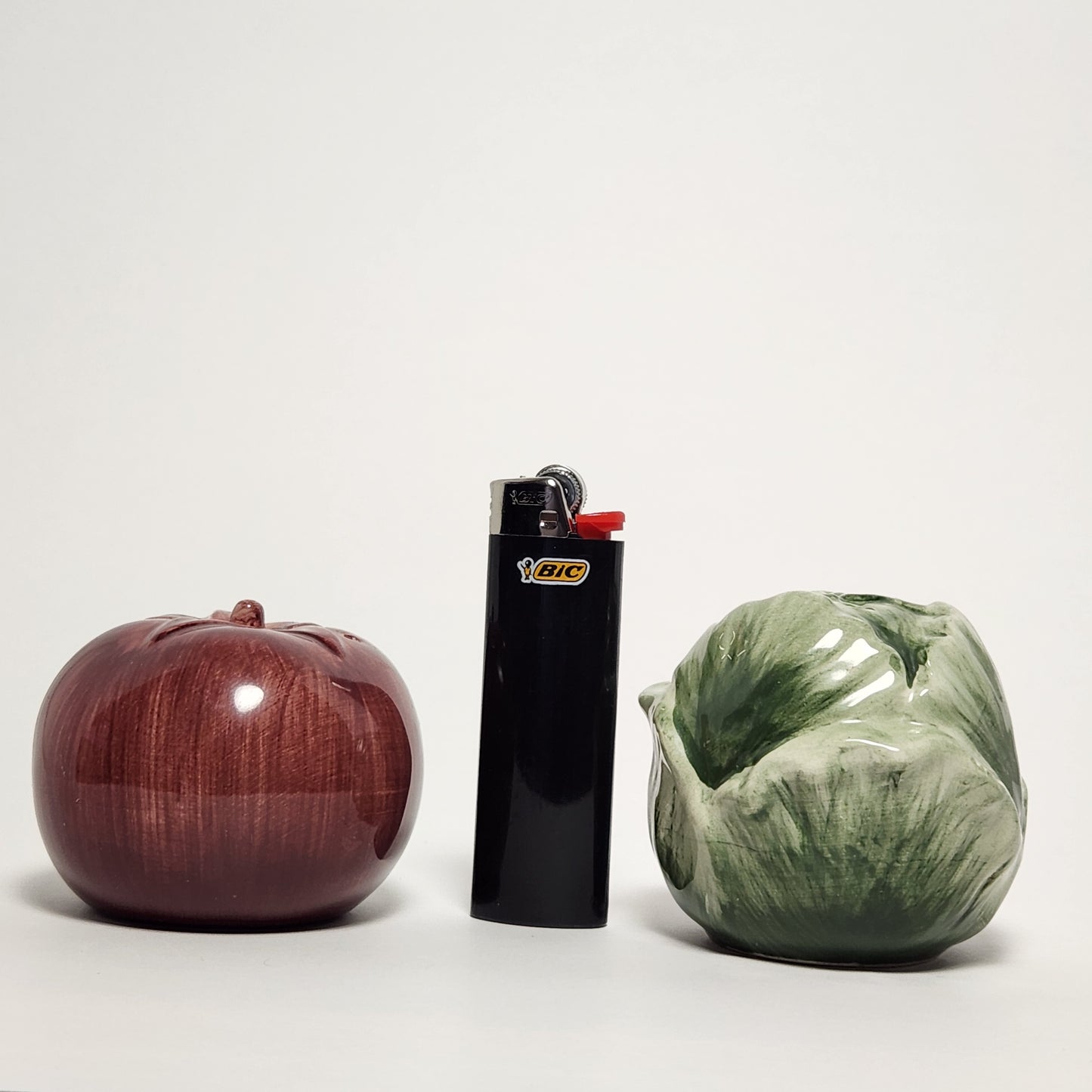 CIC - Cabbage and Tomato Ceramic Salt and Pepper Shaker Set