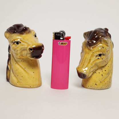Horse Head Salt and Pepper Shaker Set