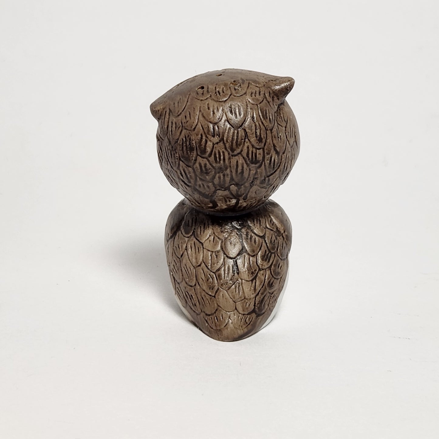 Porcelain Bisque Owl Salt and Pepper Shaker Set