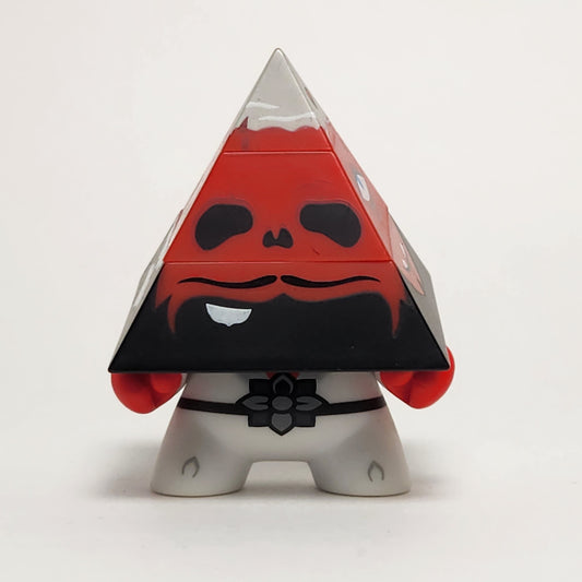 Kidrobot - Andrew Bell - Red Pyramidun Dunny 2013
