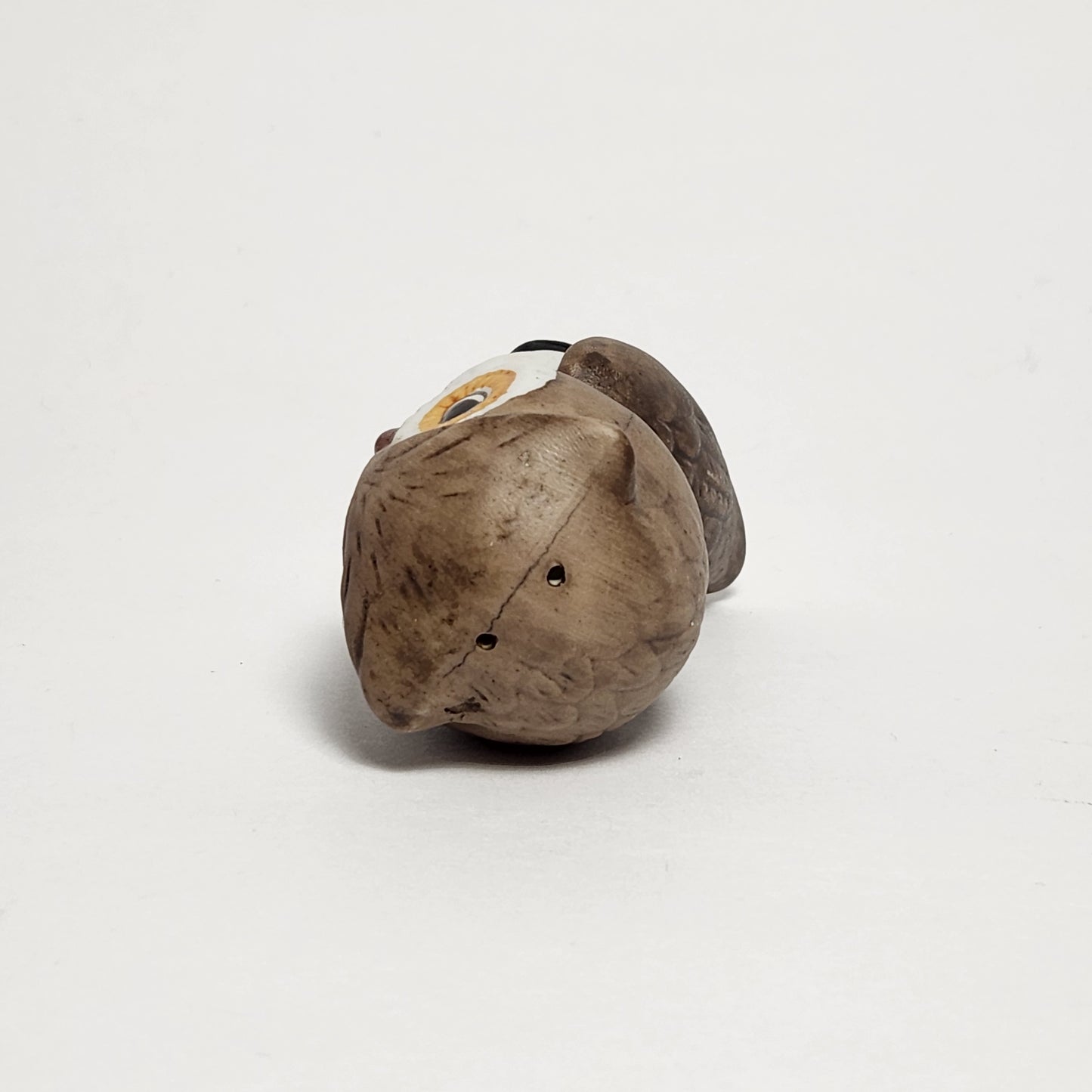 Porcelain Bisque Owl Salt and Pepper Shaker Set