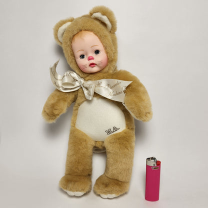 Madame Alexander - Hug Me Teddy Sleepy Eye Plush Doll 1999