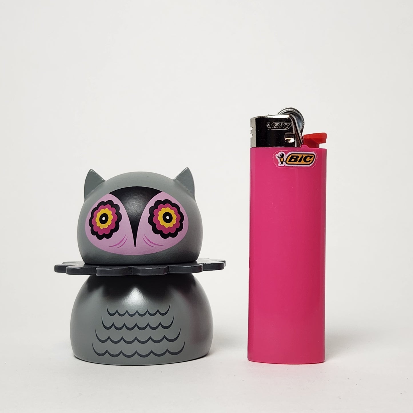 Kidrobot - Nathan Jurevicius - Misko Owl Mini (Grey/Dark Grey) 2012