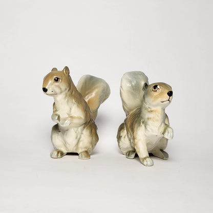 Grey Squirrels Salt and Pepper Shaker Set