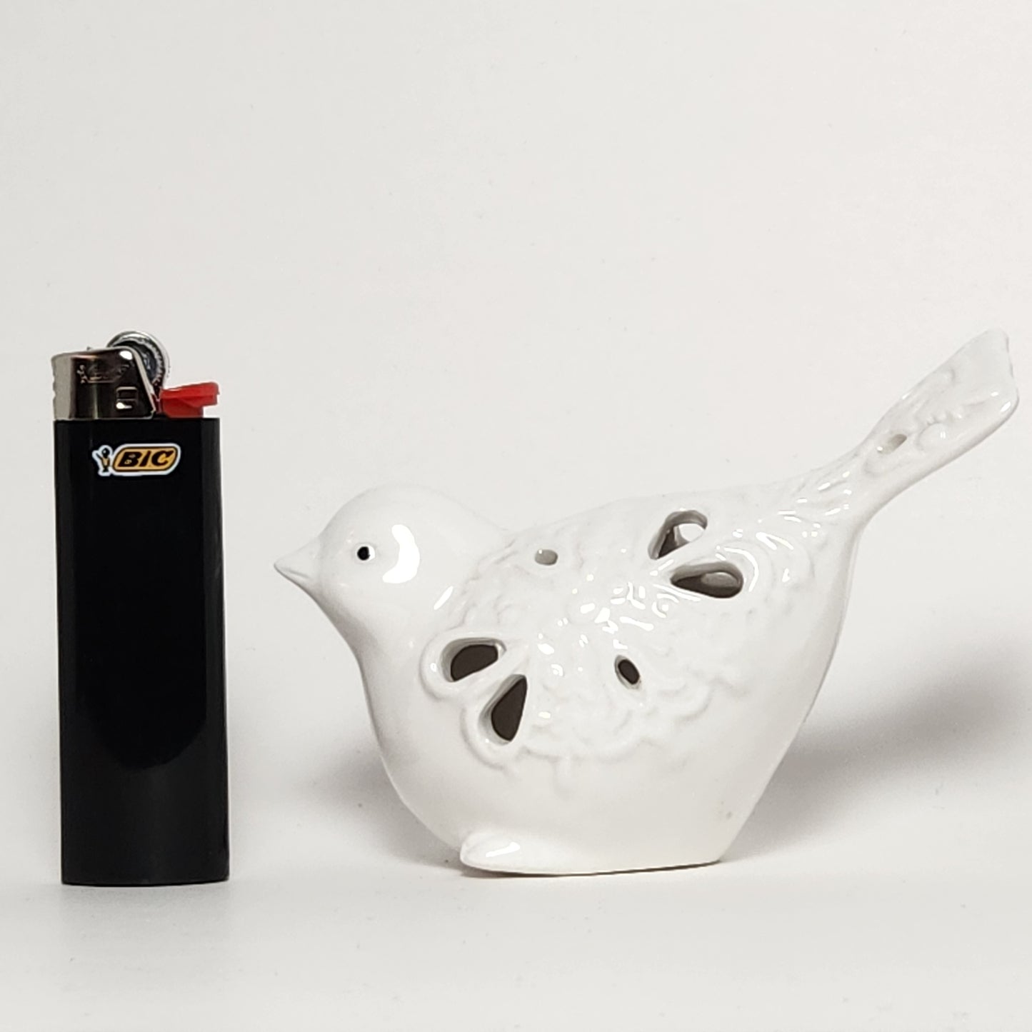 Ceramic Bird Potpourri Holder