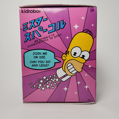 Kidrobot - Matt Groening - Mr. Sparkle (Gold Glitter) 2016