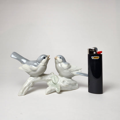 Otagiri - Porcelain Two Birds on Branch Figurine 1980s