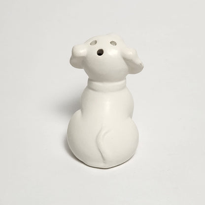 Black and White Dog Salt and Pepper Shaker Set