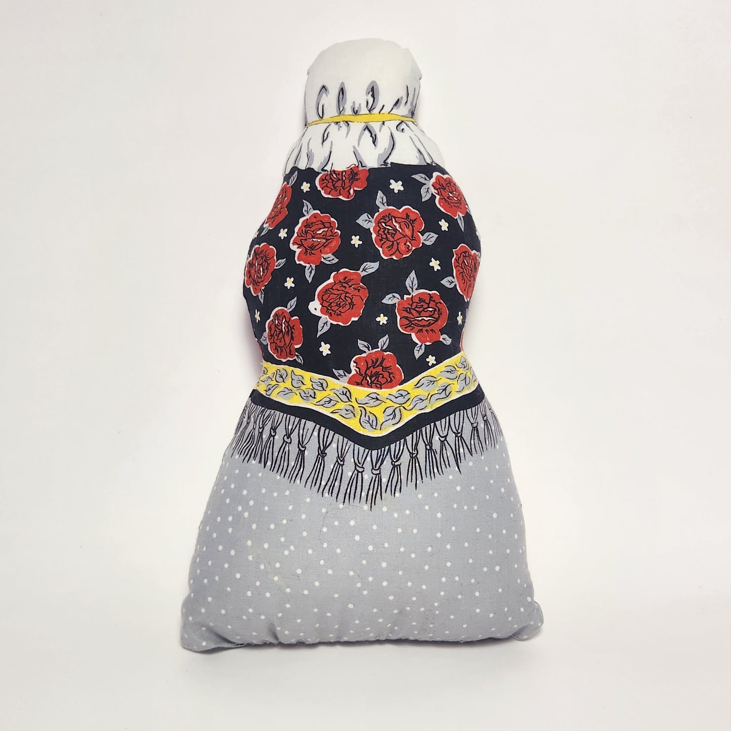 Handmade Red Riding Hood, Grandmother and Big Bad Wolf Plush Pillow Dolls Set of 3