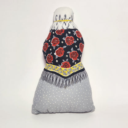 Handmade Red Riding Hood, Grandmother and Big Bad Wolf Plush Pillow Dolls Set of 3