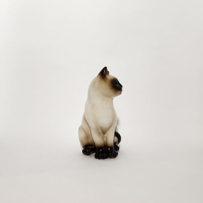 Enesco - Ceramic Siamese Cat Figurines Set of 2